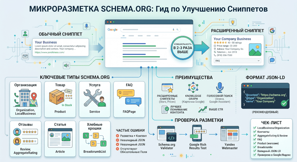 Микроразметка Schema.org